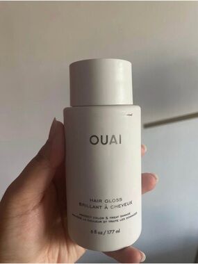OUAI Hair Gloss - White Bottle